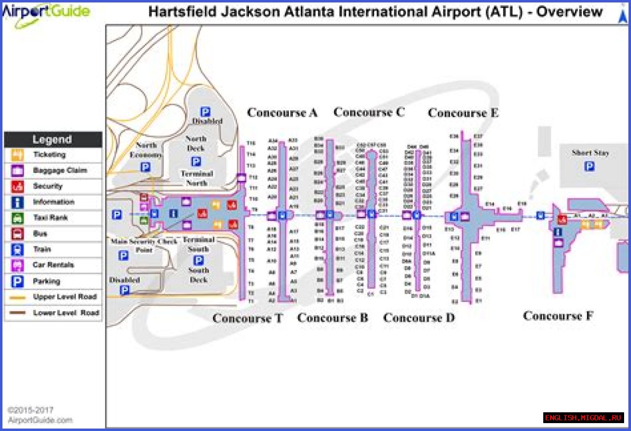 Comprehensive Guide To Atlanta Airport Map: Everything You Need To Know