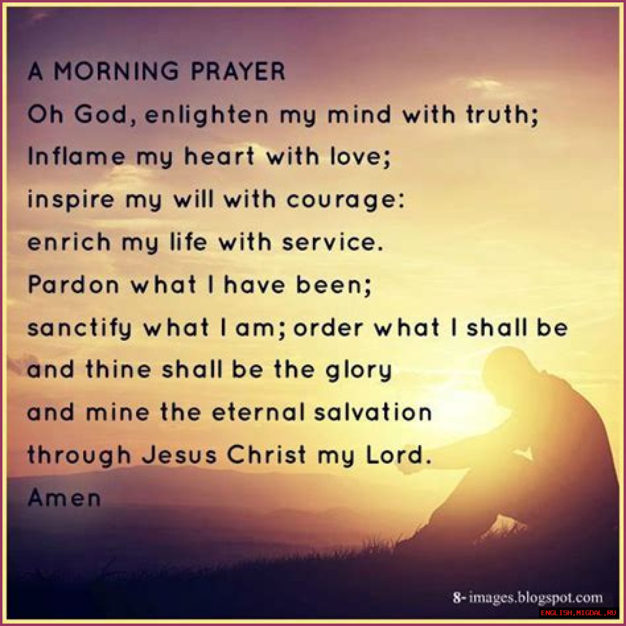 Whispers Of Love: A Morning Prayer For My Love